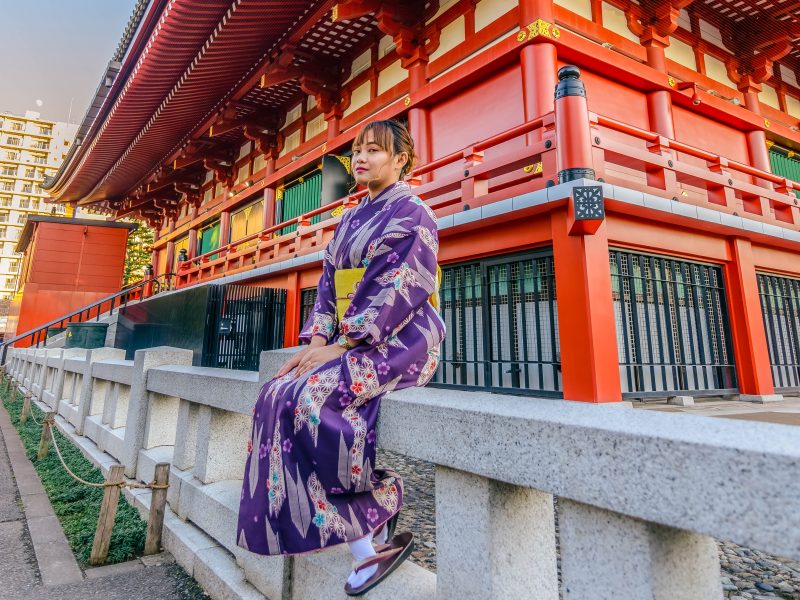 Traditional Kimono Photoshoot In Asakusa & Sensoji Temple