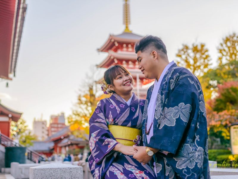 Traditional Kimono Photoshoot In Asakusa & Sensoji Temple