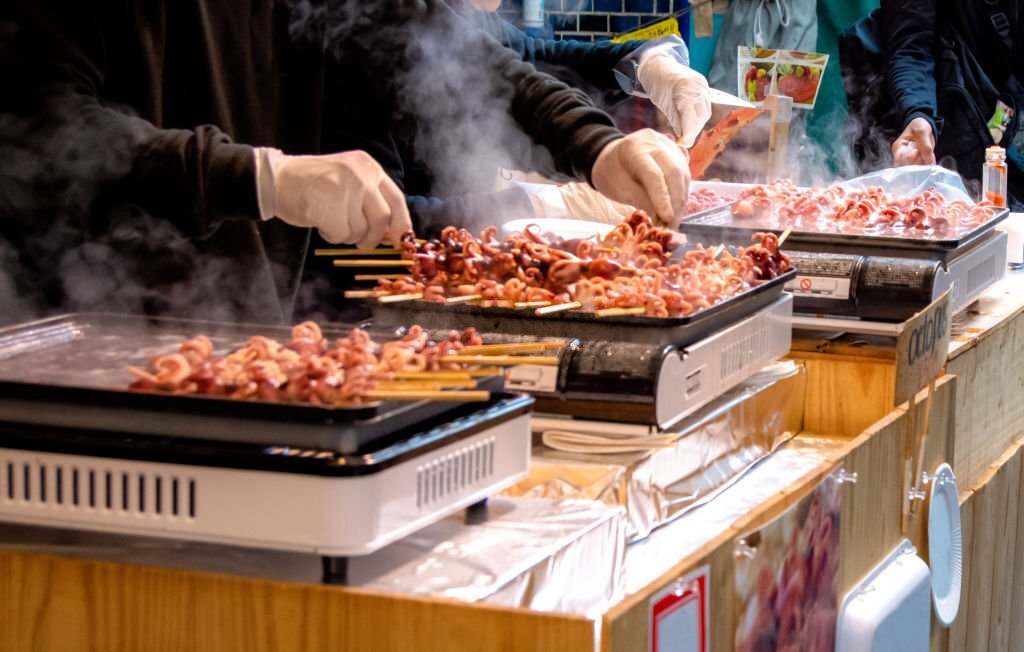 Octopuses at Tsukiji Fish Market