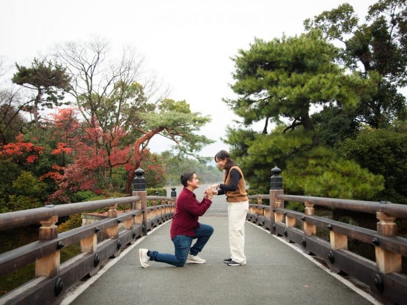 Proposal Photoshoot In Kyoto With A Local Japanese Photographer