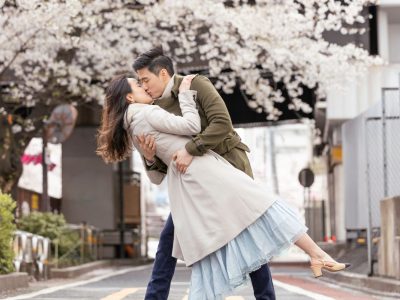 Cherry Blossom Dreams - Sakura Photoshoot For Couples In Tokyo With Local Photographer