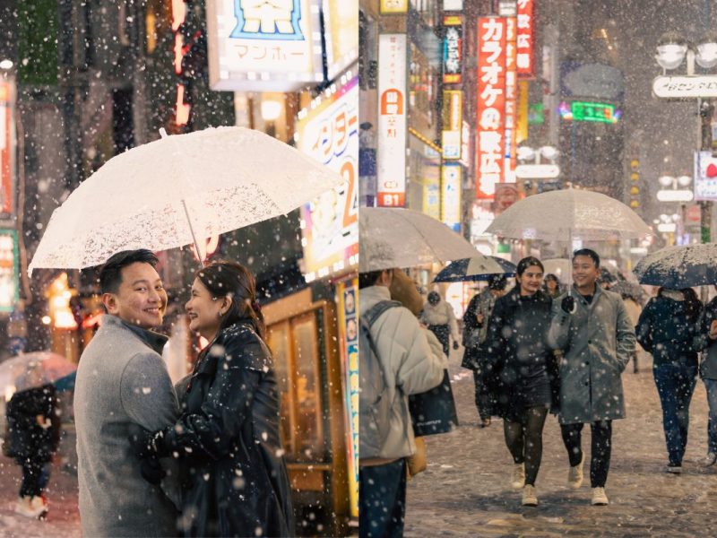 Love Is In The Air: Couple Photoshoot In Tokyo With Private Photographer