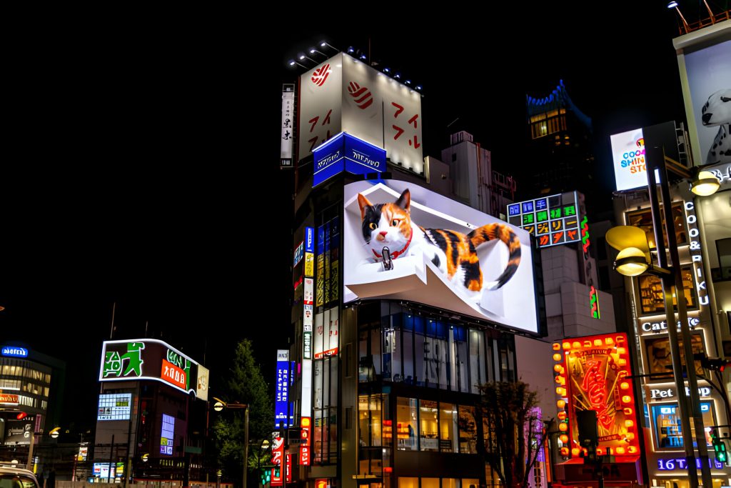 Shinjuku-Cat-Tokyo-Night-Japan