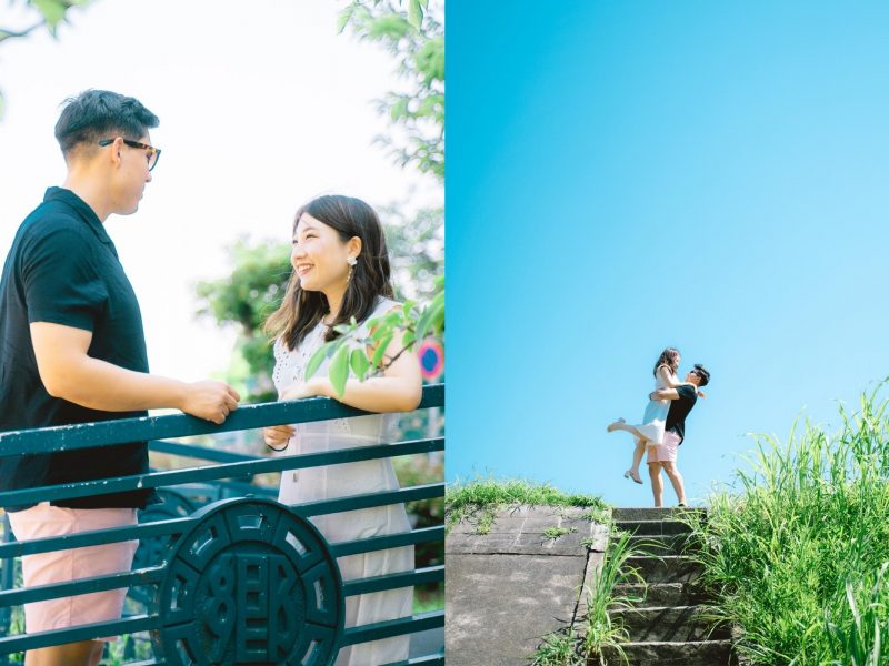 Intimate Couple Photoshoot in Tokyo's Most Beautiful Parks & Gardens