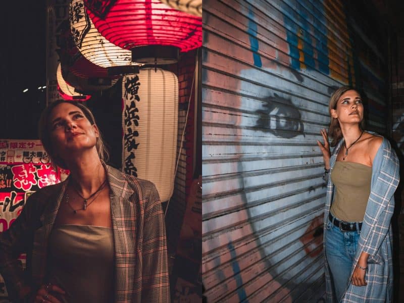 Osaka After Dark - Night Photoshoot in the City’s Hidden Backstreets