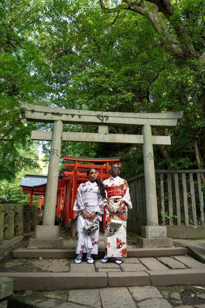 Nezu Shrine Kimono Photoshoot 1