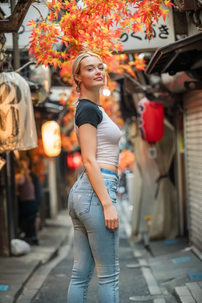 Street Photoshoot Tokyo by Night Shinjuku
