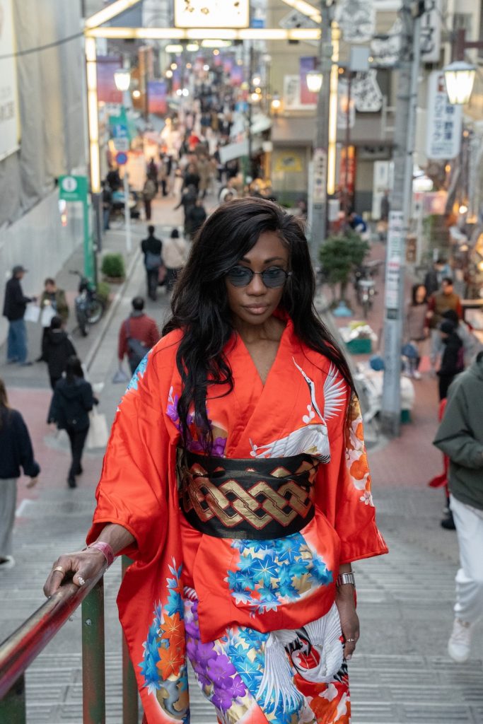 Yanaka Ginza Kimono Photoshoot