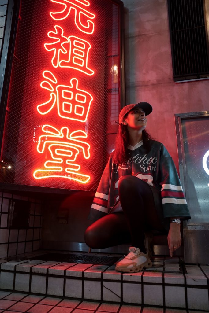 Red Neon Light Sign (Ganso Abura-do Ramen Restaurant) 2