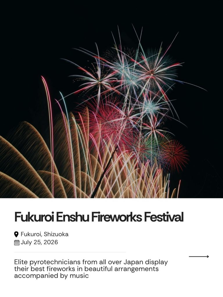 Fukuroi Enshu Fireworks Festival