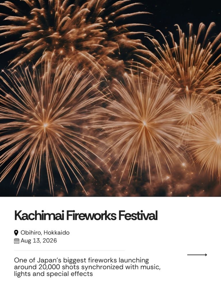 Kachimai Fireworks Festival