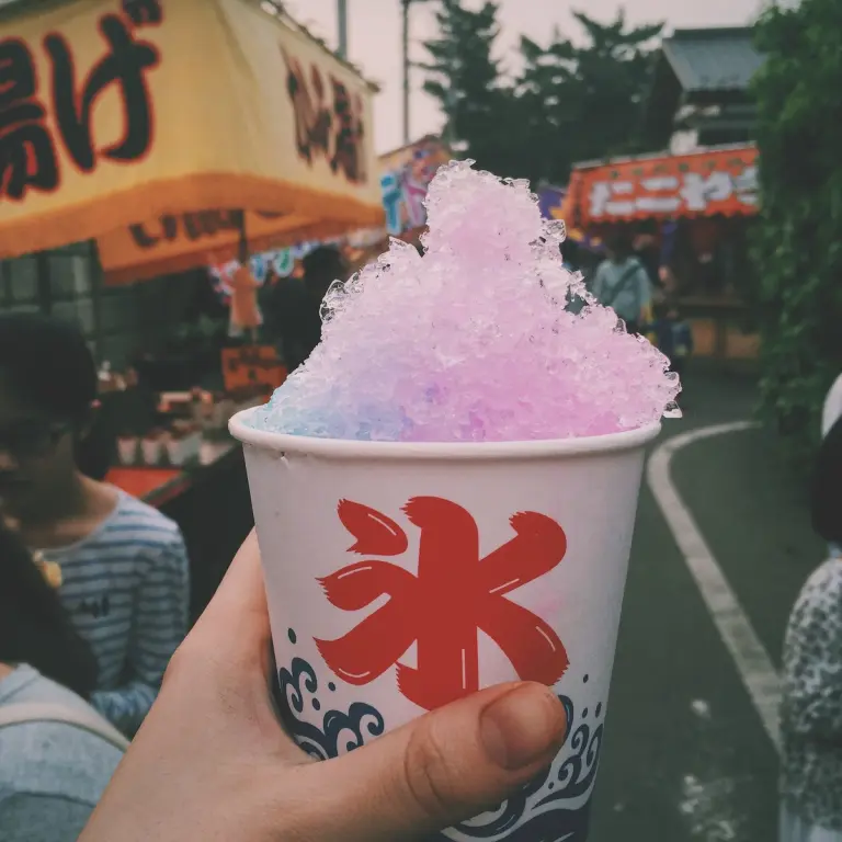 Kakigori Summer Japan